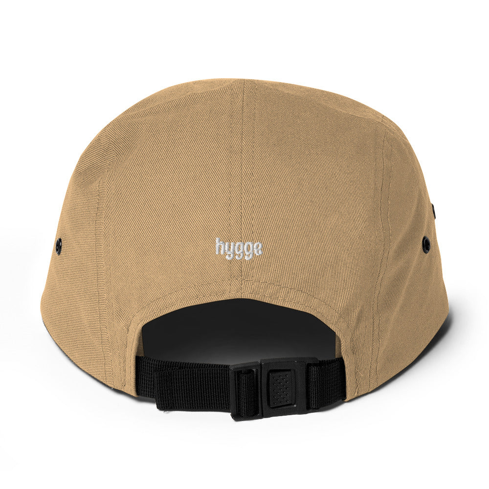 Copenhagen Embroidered Five Panel Cap