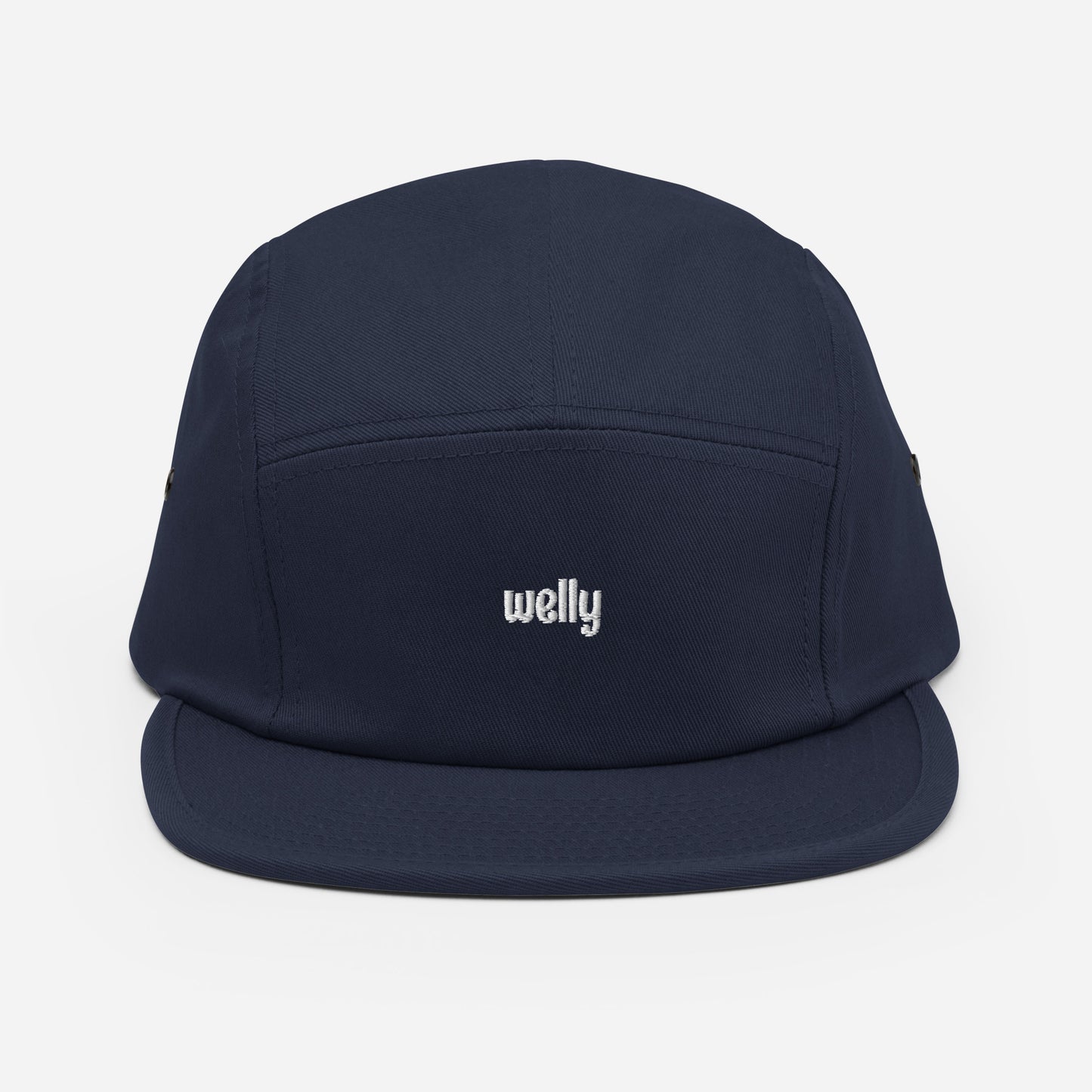 Wellington Embroidered Five Panel Cap