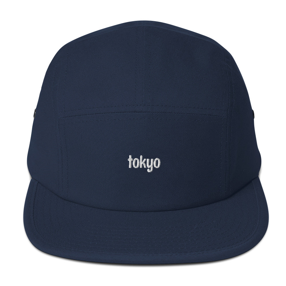 Tokyo Embroidered Five Panel Cap