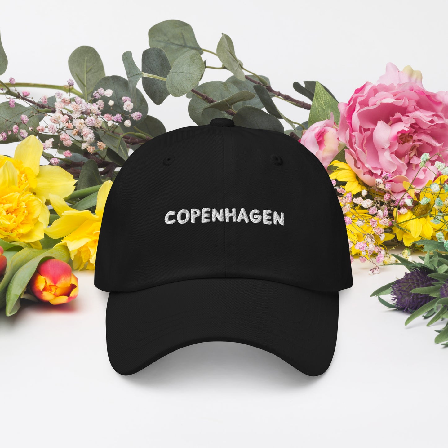 Copenhagen Embroidered Dad Hat