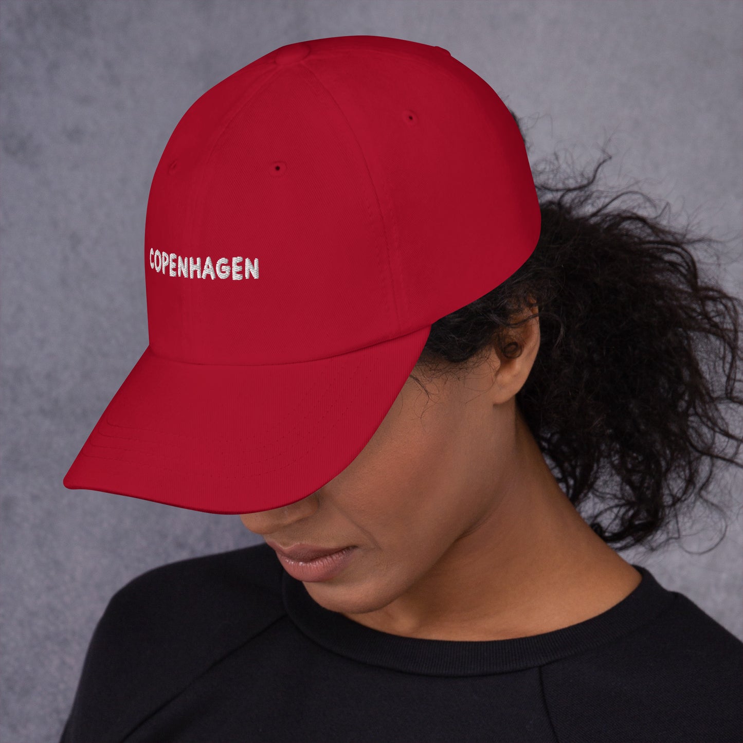 Copenhagen Embroidered Dad Hat