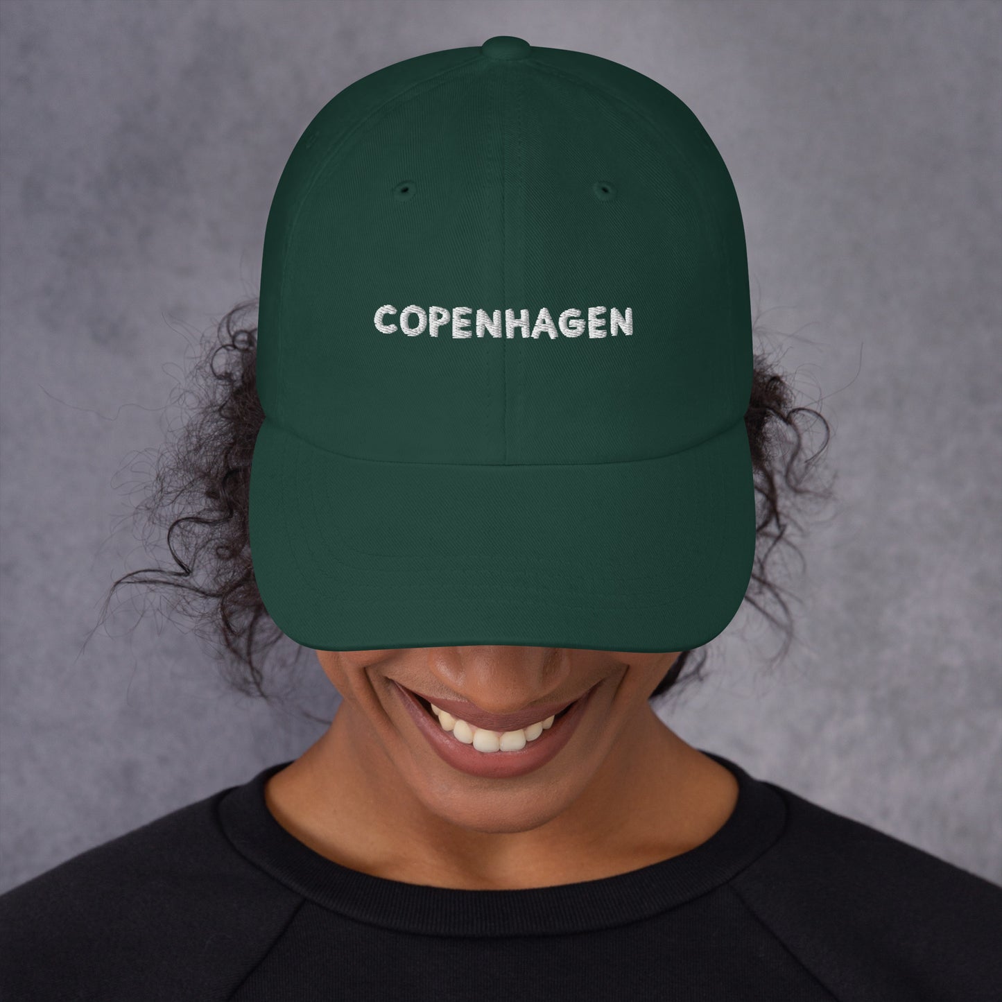 Copenhagen Embroidered Dad Hat