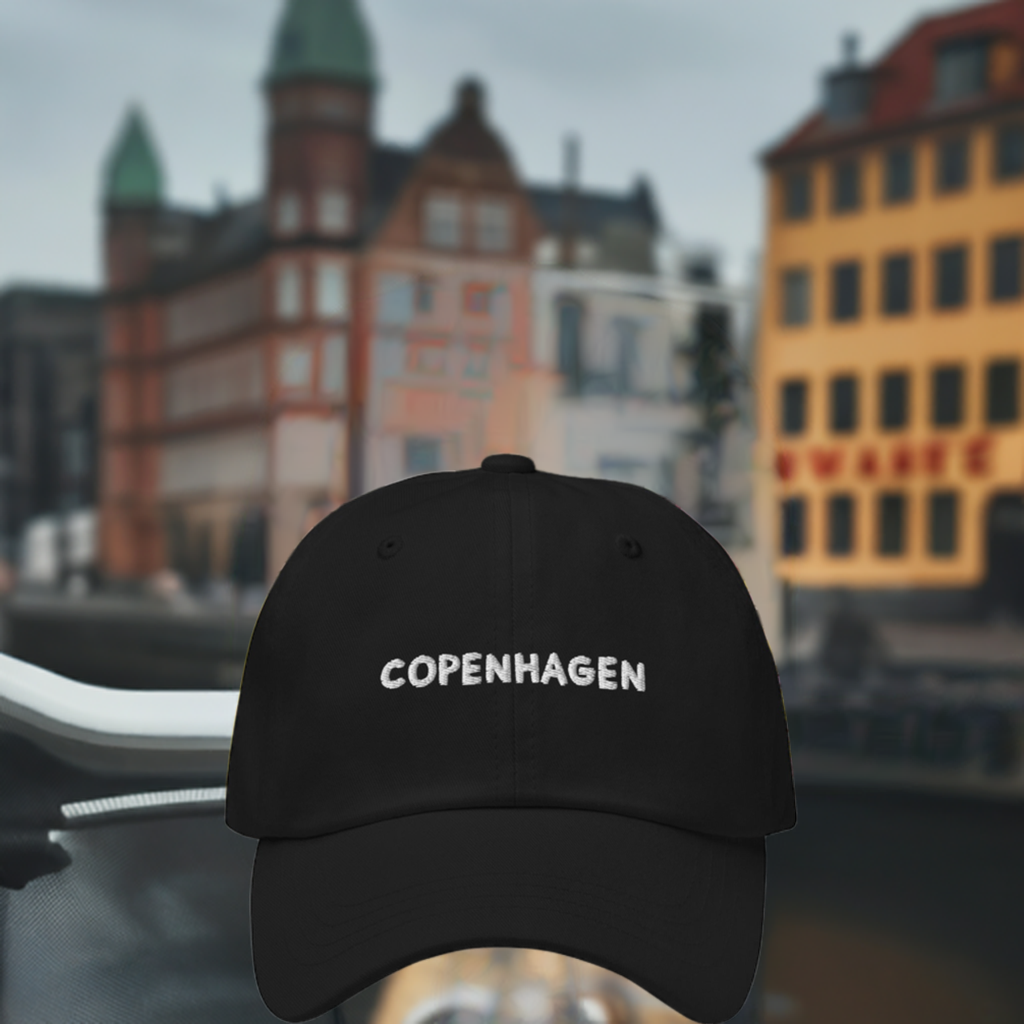 Copenhagen Embroidered Dad Hat